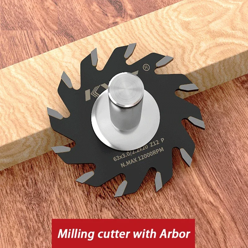 63mm Grooving Saw With 12.7mm Cutter Arbor.  2.5