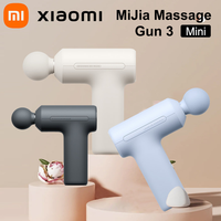 Xiaomi Mijia Fascia Gun 3 Muscle Massage Gun Dual Mode 2450mAh 3 Massage Heads 25KG Thrust Shoulder and Neck Relaxation Massage