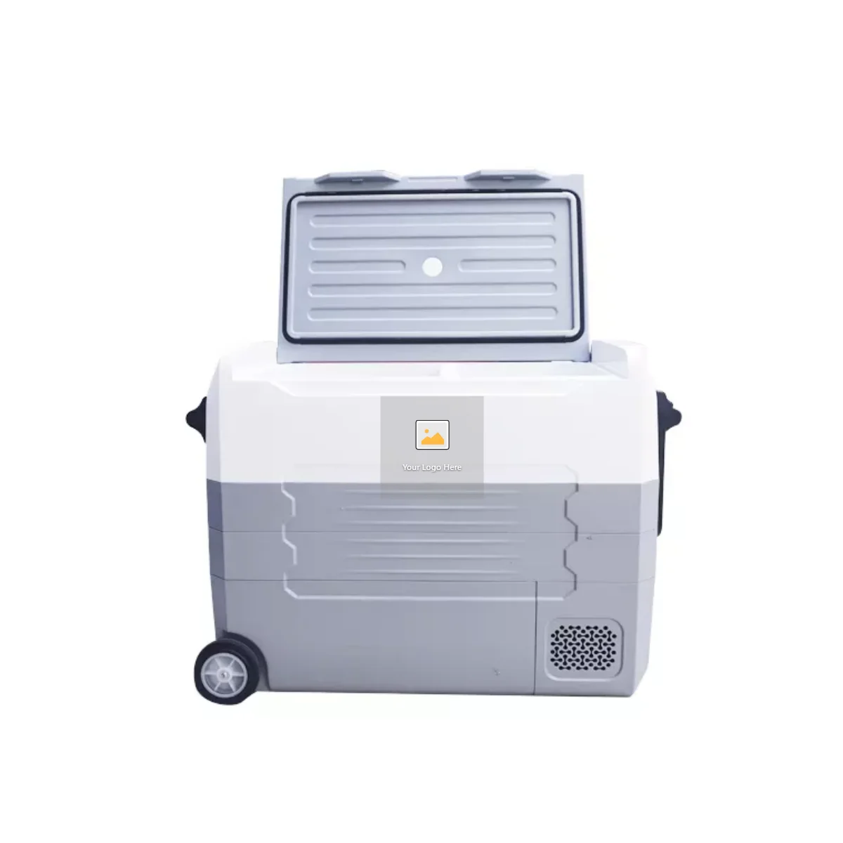 25l 35l 45l 55l Dual Temperature Zone Refrigeration Cars Portable Mini Refrigerator For Car