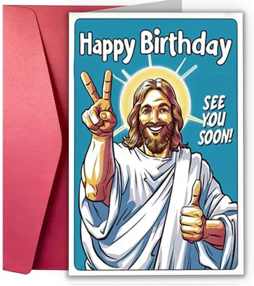 1 tarjeta de cumpleaños creativa y divertida, regalo creativo perfecto adecuado para fiestas, Navidad, días festivos, etc., para amigos, colegas