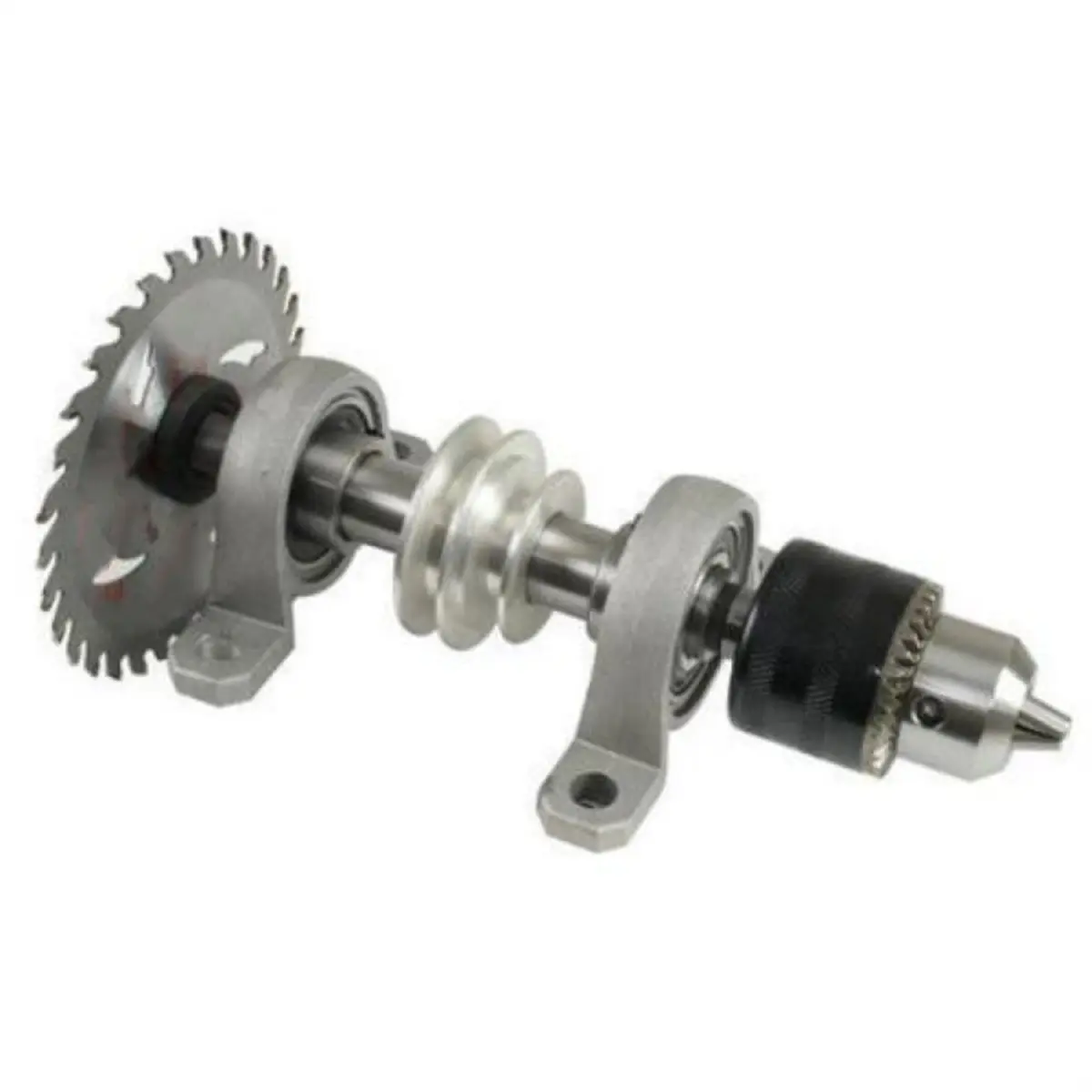 【MUST-HAVE LIST】 DIY Woodworking Spindle Bearing Seat Drill Chuck Set - Tool Kit for Wood Cutting Machines