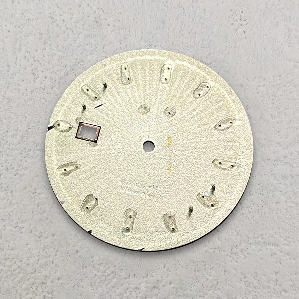 35mm S Logo Cocktail Dial Fit NH35/NH36 Movement High-Quality Vertical Grain Dial Watch Modification Accessories