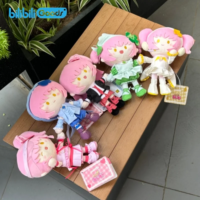 Bilibiligoods New Genuine Shugo Chara Plush Dolls Pata Series Amu's School Uniform Version Amulet Heart Toy Gift For Anime Fans