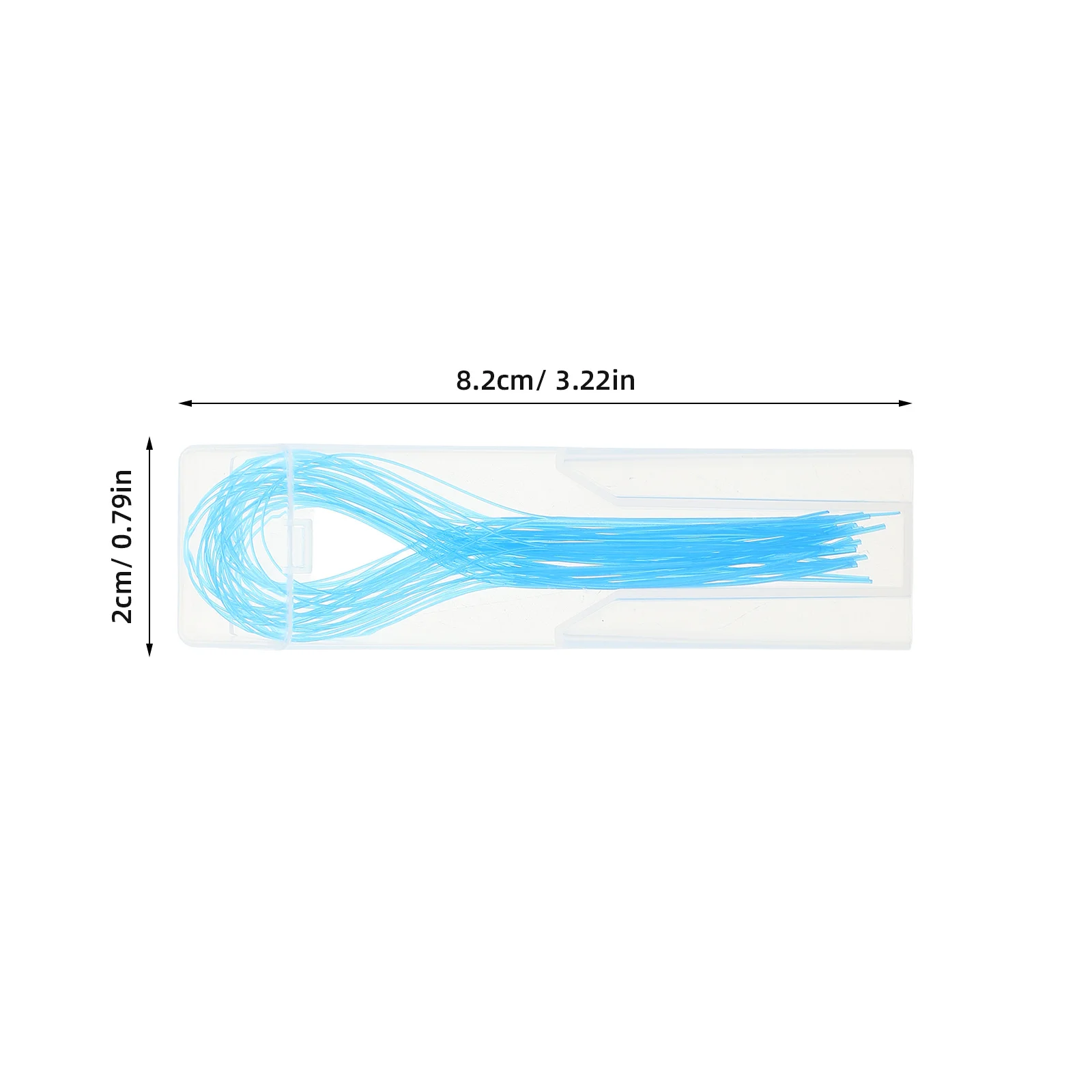 Threaders de fio dental de alta resistência náilon para chaves ortodôntico fio dental fácil glide portátil ferramenta de limpeza dos dentes para