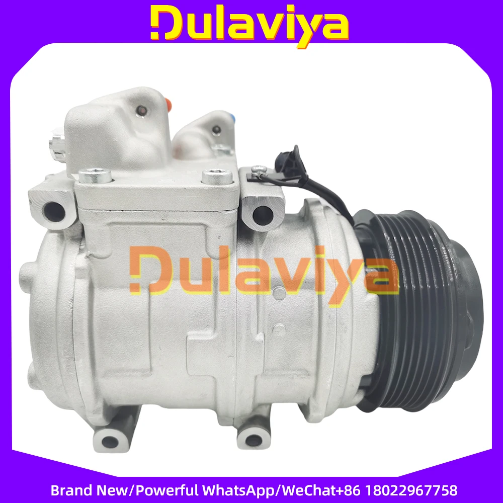 66523-00311 FOR DF17 Air Conditioning Compressor SsangYong Actyon 2.0L 2.3L 2005-2010 Kyron 2.0L 2.7L 2012 6652300511 JP003392
