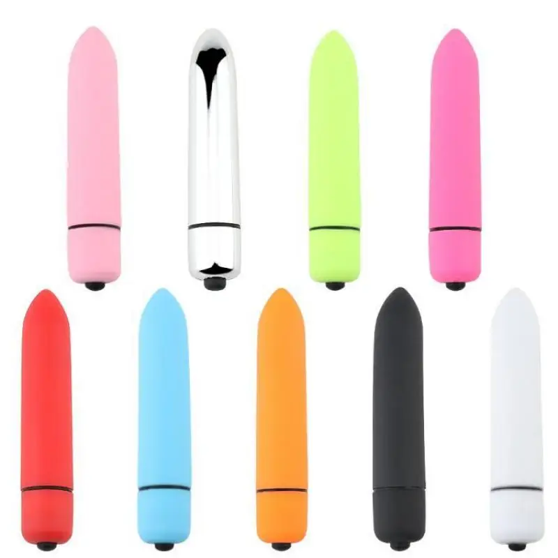 Vibrador Mini Bullet para Masturbação Feminina, Vibração do Ponto G, Vibrador Vagina e Clitóris, Brinquedos Sexuais Adultos, 10 Velocidades