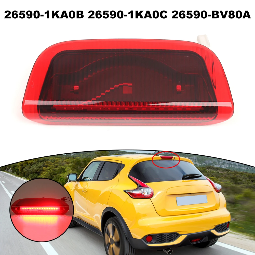 

Rear LED Light For Vehicles Brake Light LED 3rd Brake Light Wear-resistant Aftermarket Fit ABS PC Construction