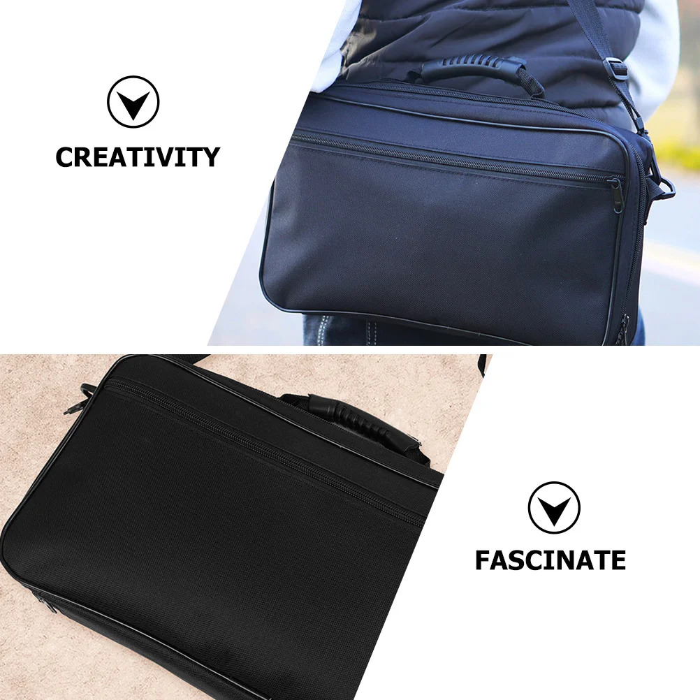 

Waterproof Oboe Shoulder Bag Durable Oxford Cloth Storage Carrier Large Capacity Front Pocket Instrument Pouch Protective