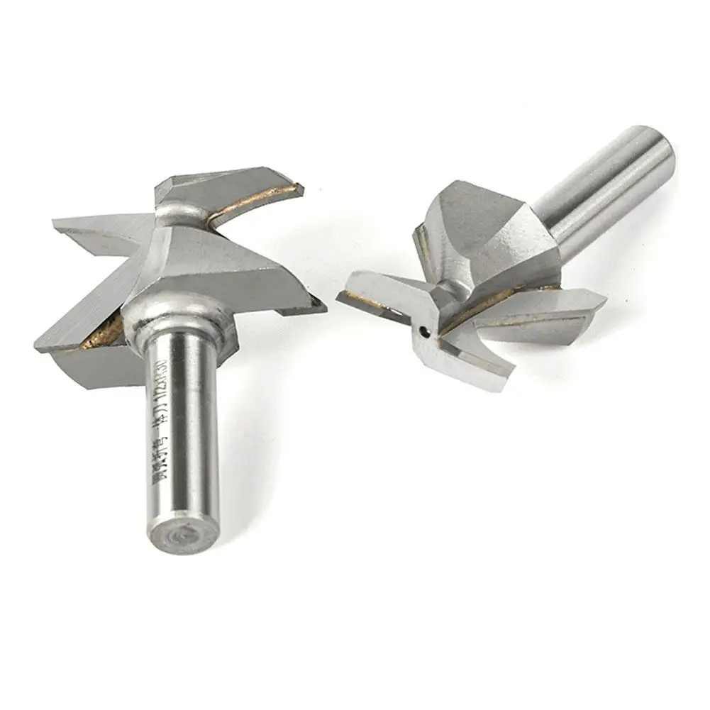 Imagem -04 - Integrado Faca Formando Faca Haste Arco Bending Roteador Bits para Madeira Fresa R18 R30 12 mm 2