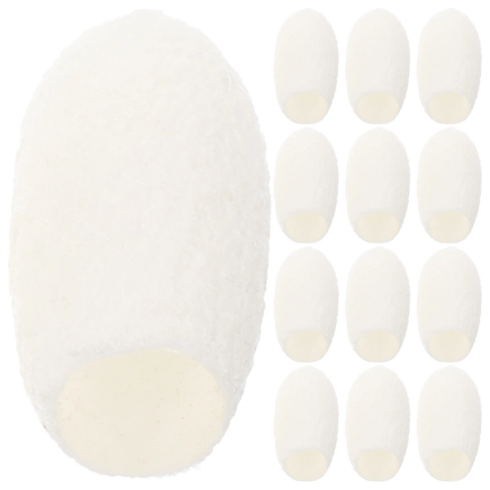 60 stuks gezichtsreiniging zijderups ballen zachte zijde gezichtsreinigingsbal exfoliërende diepe reiniger gezichtsverzorgingsbal