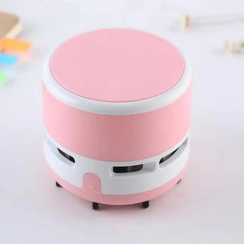 Mini Useful Desktop Vacuum Cleaner Portable Dust Collector Small Size Clean Scraps Machine for Notebook Computer Keyboard