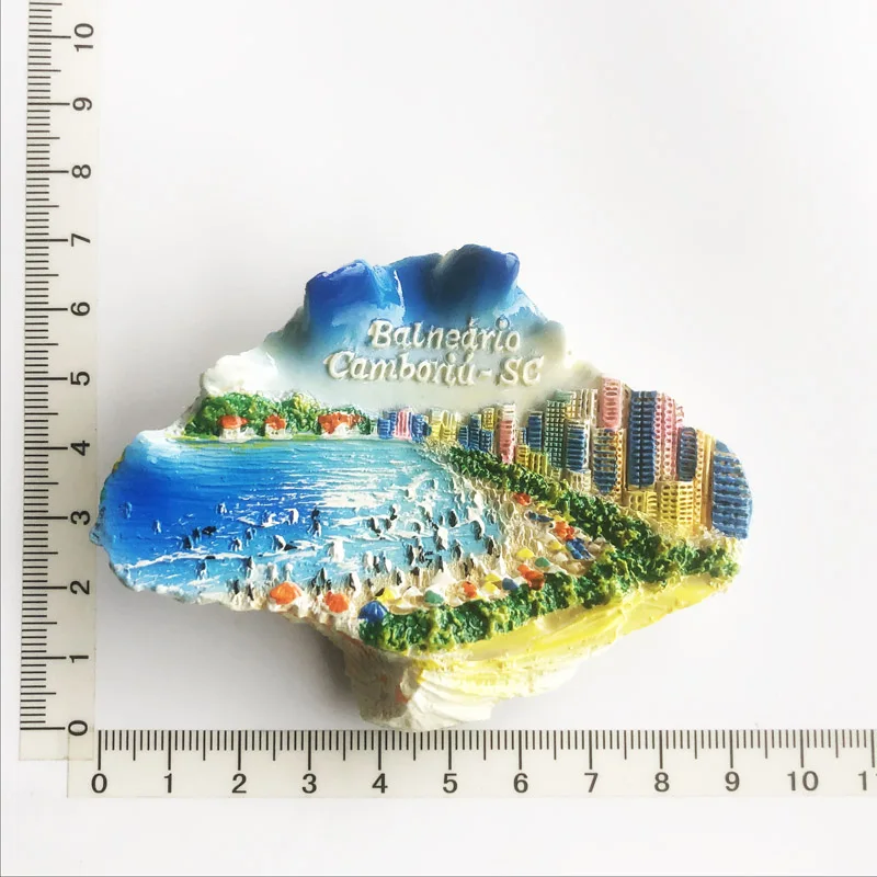 

Beautiful City Street Scenery, Humanistic Style, Fridge Magnet Resin Gift Decoration, Tourism Souvenir Message Sticker