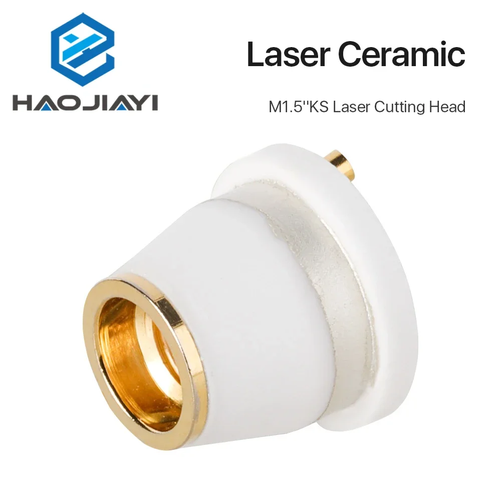 

HAOJIAYI KT M1.5′′ KS Laser Ceramic Nozzle Holder Protective M5 Thread Dia.13mm for precitec M1.5′′ KS Laser Head Nozzle Part