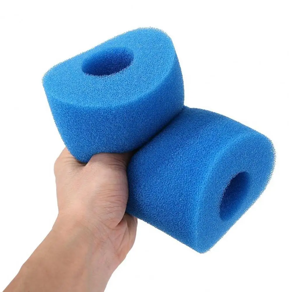 Pool Filter Sponge Pool Foam Reusable High Density Pool Filter Sponge for Swimming Pool Maintenance Removes Debris Leaves Hair