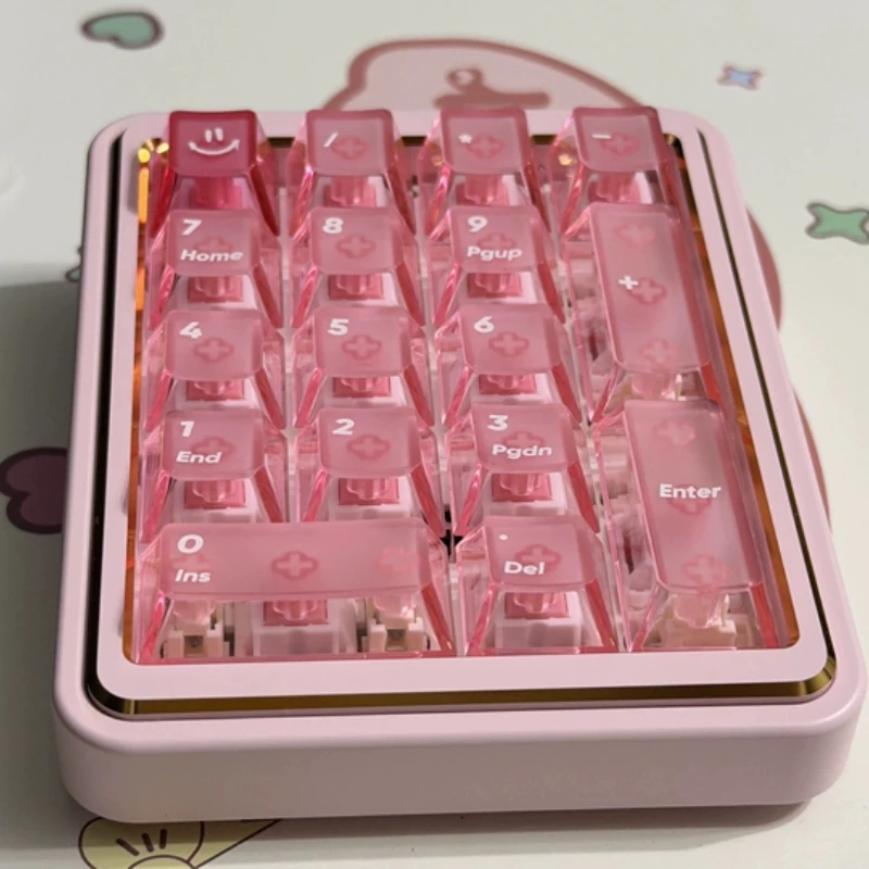 Story 17keys Pad CNC Mechanical Keyboard Customized Tri-mode Wireless Bluetooth 2.4G Hot-swap RGB Gasket Mechanical Keyboard Kit