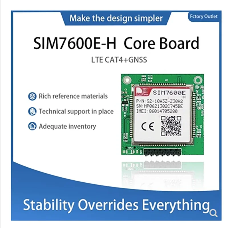 

Многодиапазонная макетная плата SIMCOM SIM7600E-H LTE CAT4