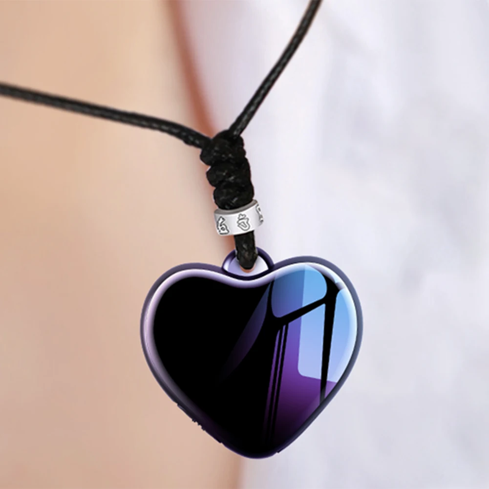 

Цифровой диктофон в форме сердца с голосовой активацией, таймером и функцией микро-записи, подвеска для записи лекций, совещаний, интервью