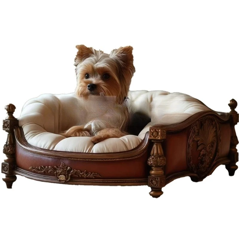 

Luxury small et furniture solid wood sofacouch sofa bed recliner cat dog kennel