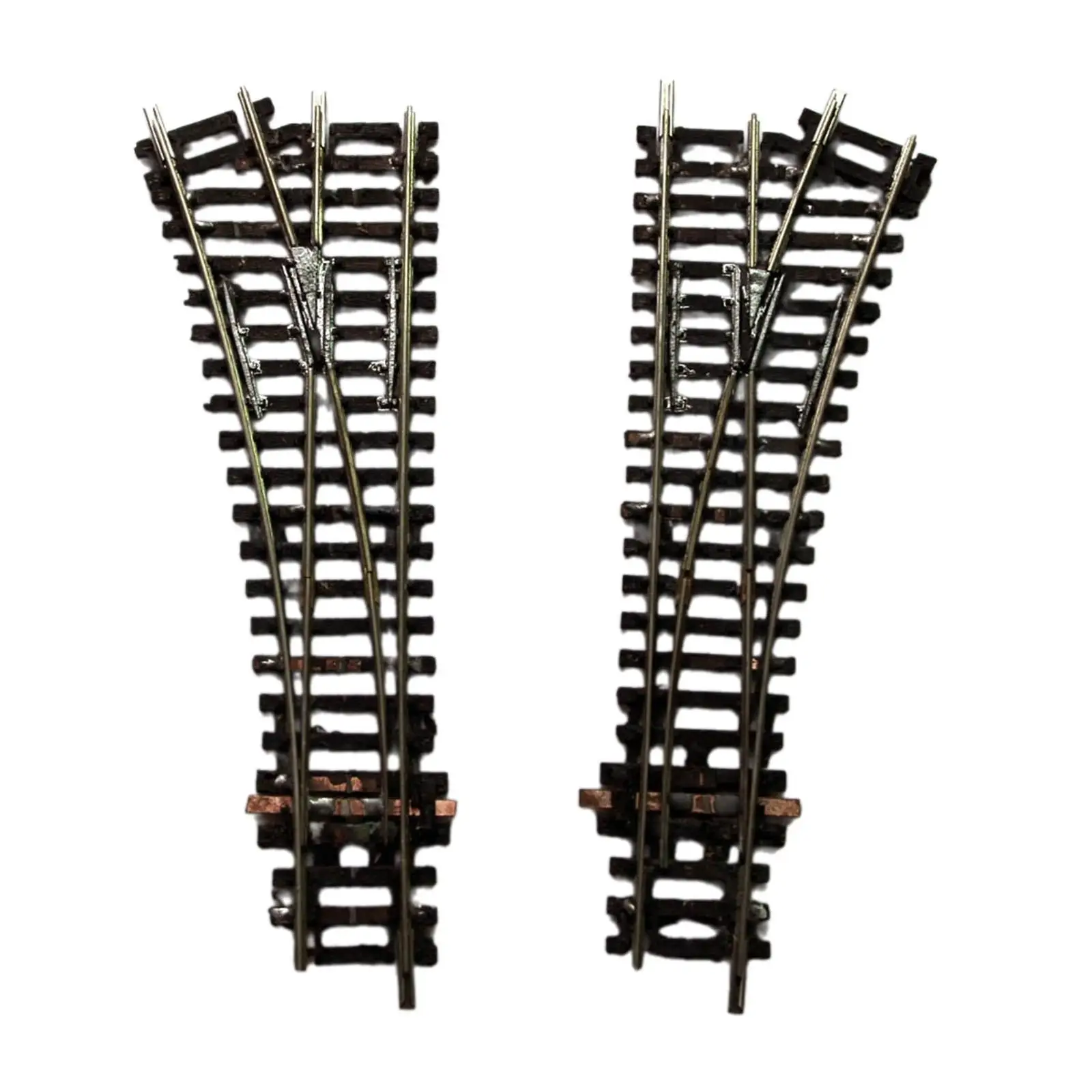 

HO Scale Train Track Model Educational Accessory Toys 1:87 Railway Track Switch