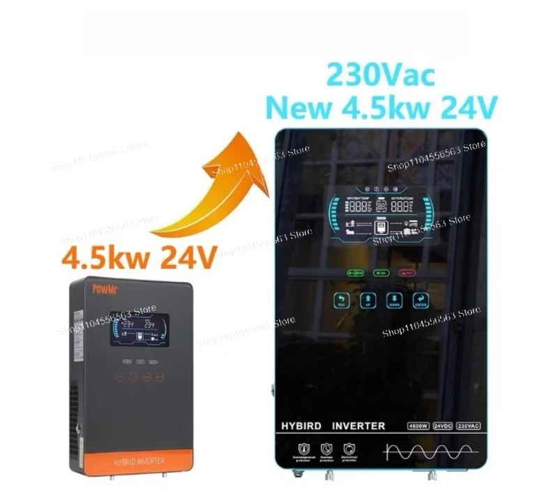 3Kw 5Kw 6.2Kw 8Kw 10Kw Off Grid Connected Inverter 24V 48v Hybrid Solar Inverter Pure Sine Wave Solar Inverter with MPPT