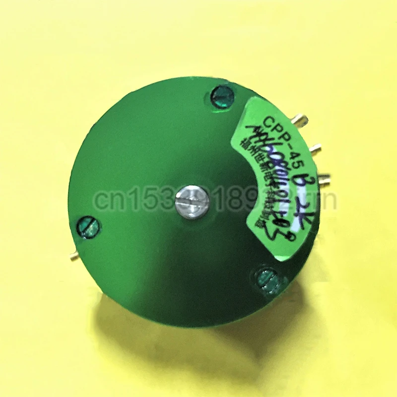 Imagem -02 - Dispositivo de Medição Verde Dobro de Lian Cpp45 x Potenciômetro Plástico Condutor Sensor do Ângulo de 1k 2k 5k 10k Cpp45b x 2