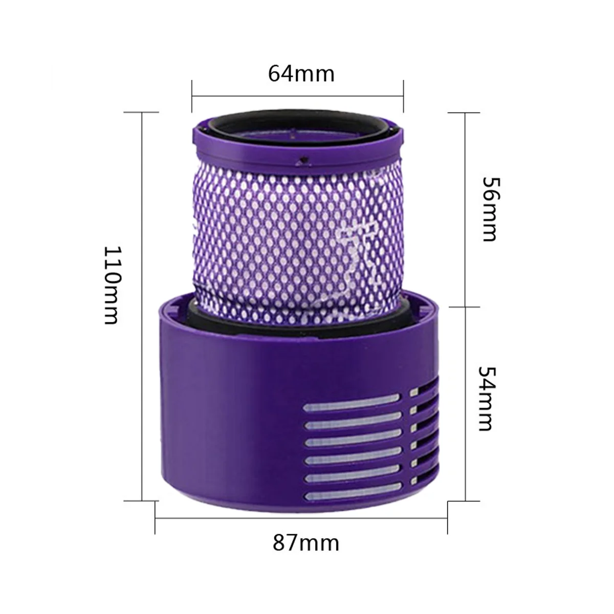 For Dyson V10 SV12 Cyclone Absolute Animal Total Clean Washable Hepa Post Filter Replacement Vacuum Cleaner Part