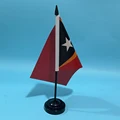 Black plastic pole