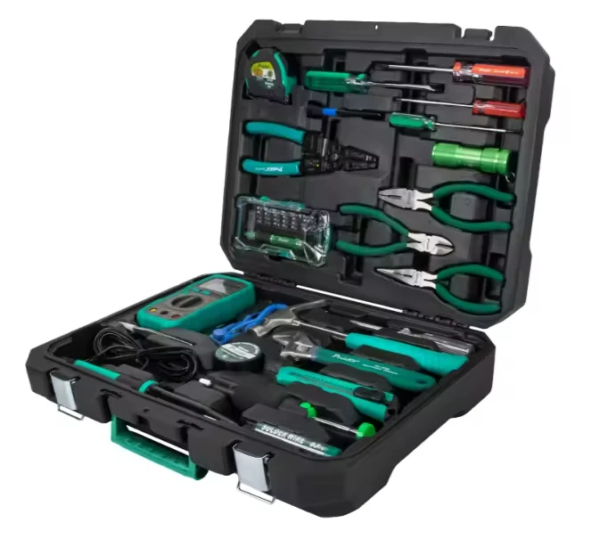 

Pro's Kit 52 Piece Home Tool Set PK-2052 Multifunction Telecom Tool Set with Screwdriver Wrench Pliers Repair Tool