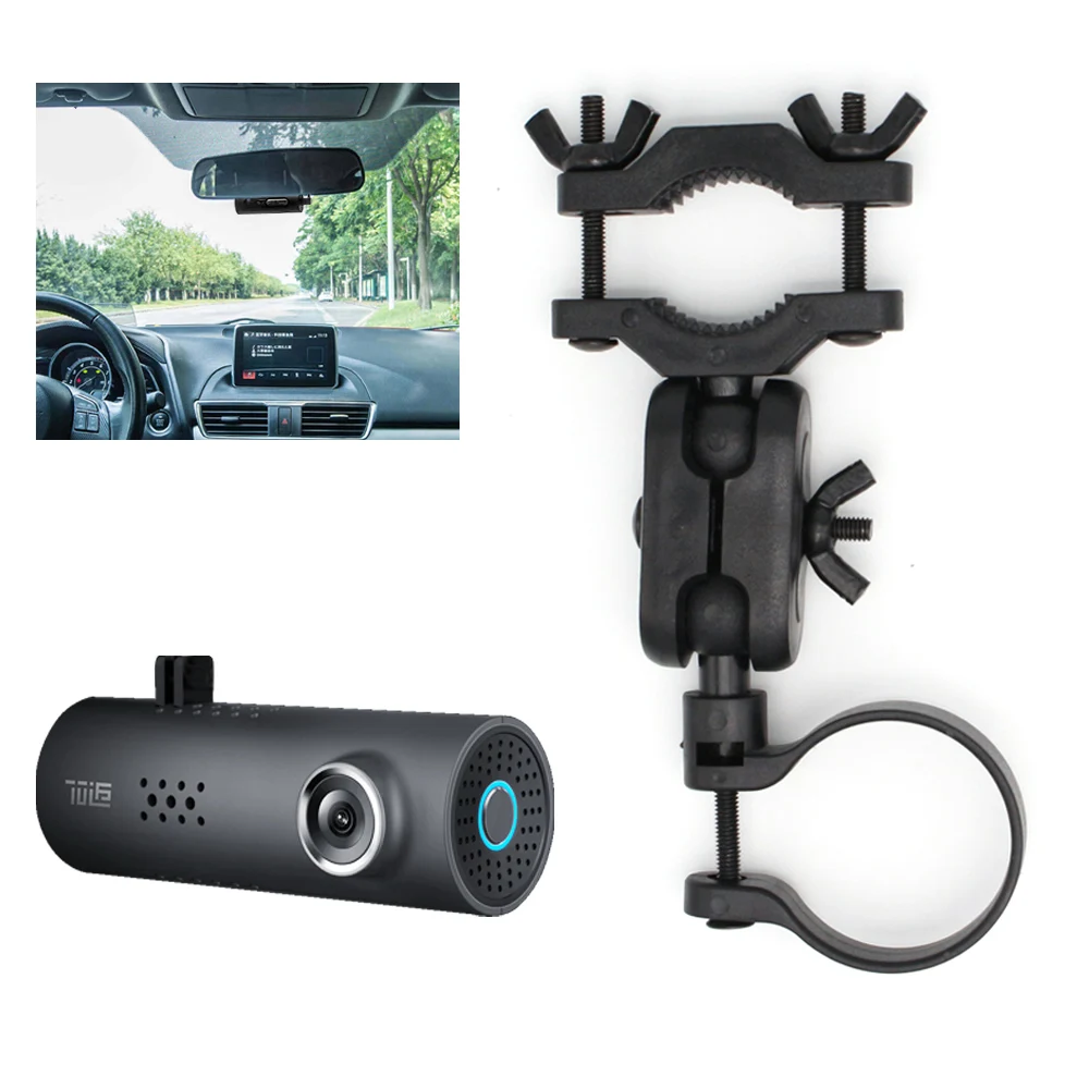 Car Rearview Mirror Driving Recorder Holder for Xiaomi 70mai Car DVR Camera Replace Support Stand  Metal Nut Bracket