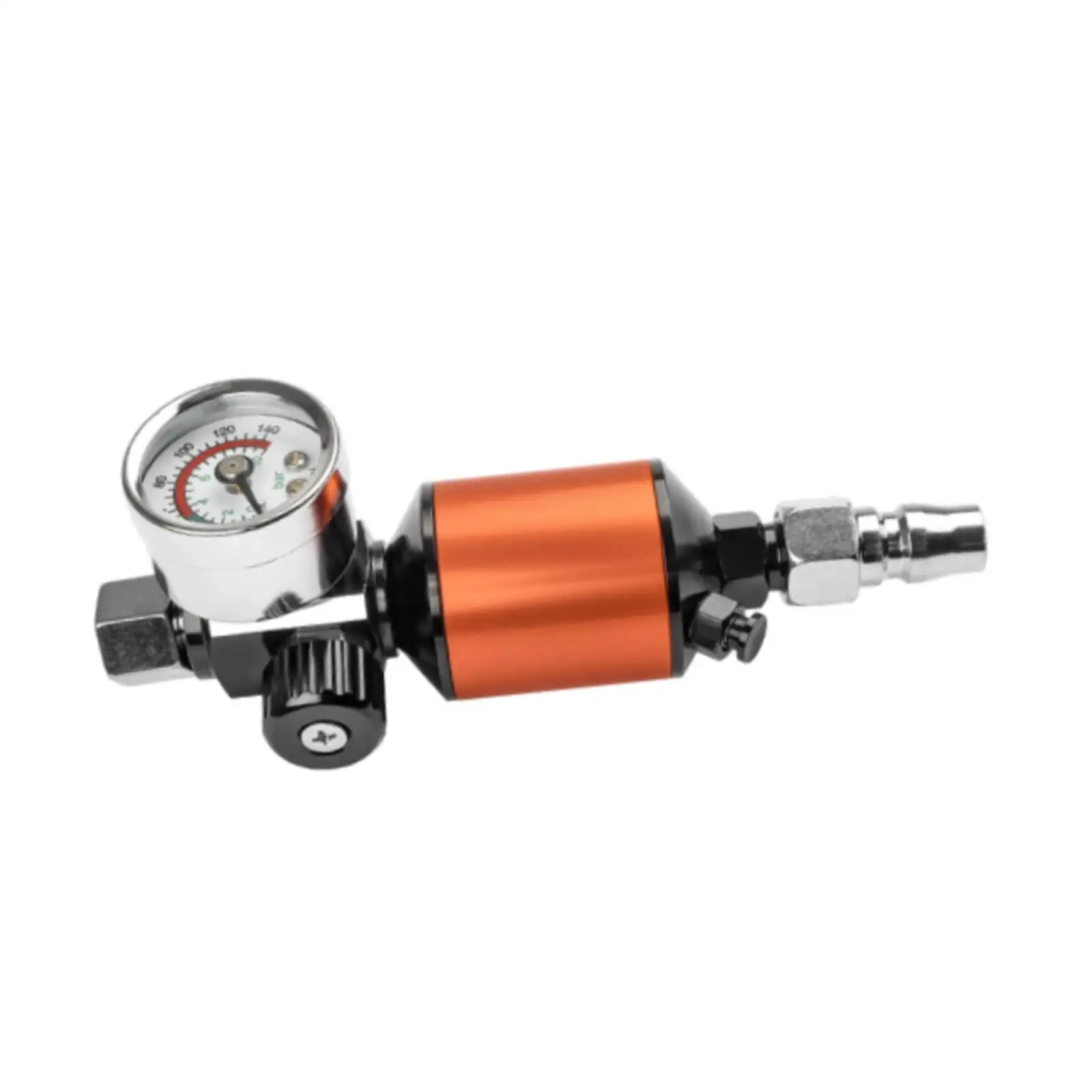 Paint Sprayer Pressure Regulator Portable Accessories, Water Separator Durability, Air Filter Regulator, 1/4