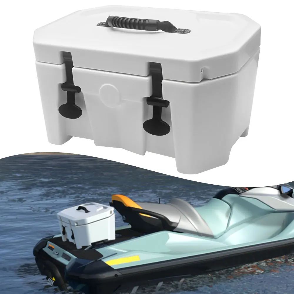 Insulated Ice Chest Box Portable Hard Cooler For Sea-Doo RXT GTX Can-Am Maverick X3 Defender Outlander Commander Renegade Parts