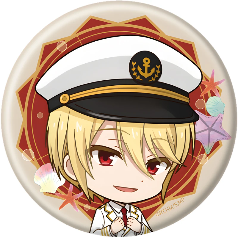 أنيمي الأجهزة الطرفية المينا دبابيس موريارتي باتريوت شارات فريد بورلوك تأثيري الكرتون بروش ظهره الحلي هدايا عيد الميلاد #5