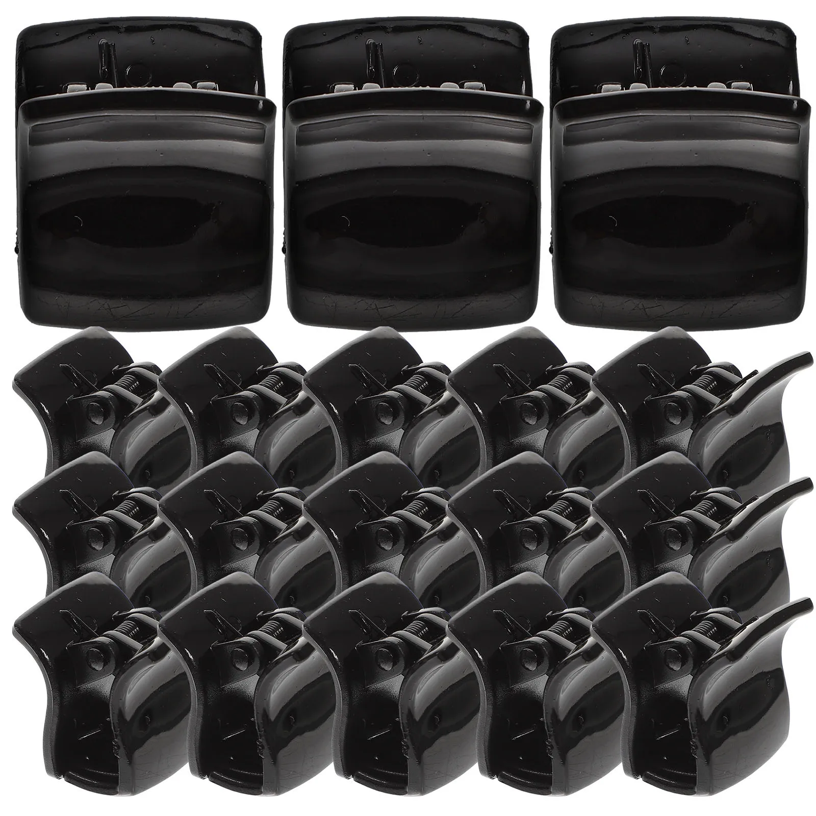 

20pcs Hair Clips Small Small Hair Clips For Women Black Mini For Women Durable Styling Accessories Daily Party Use