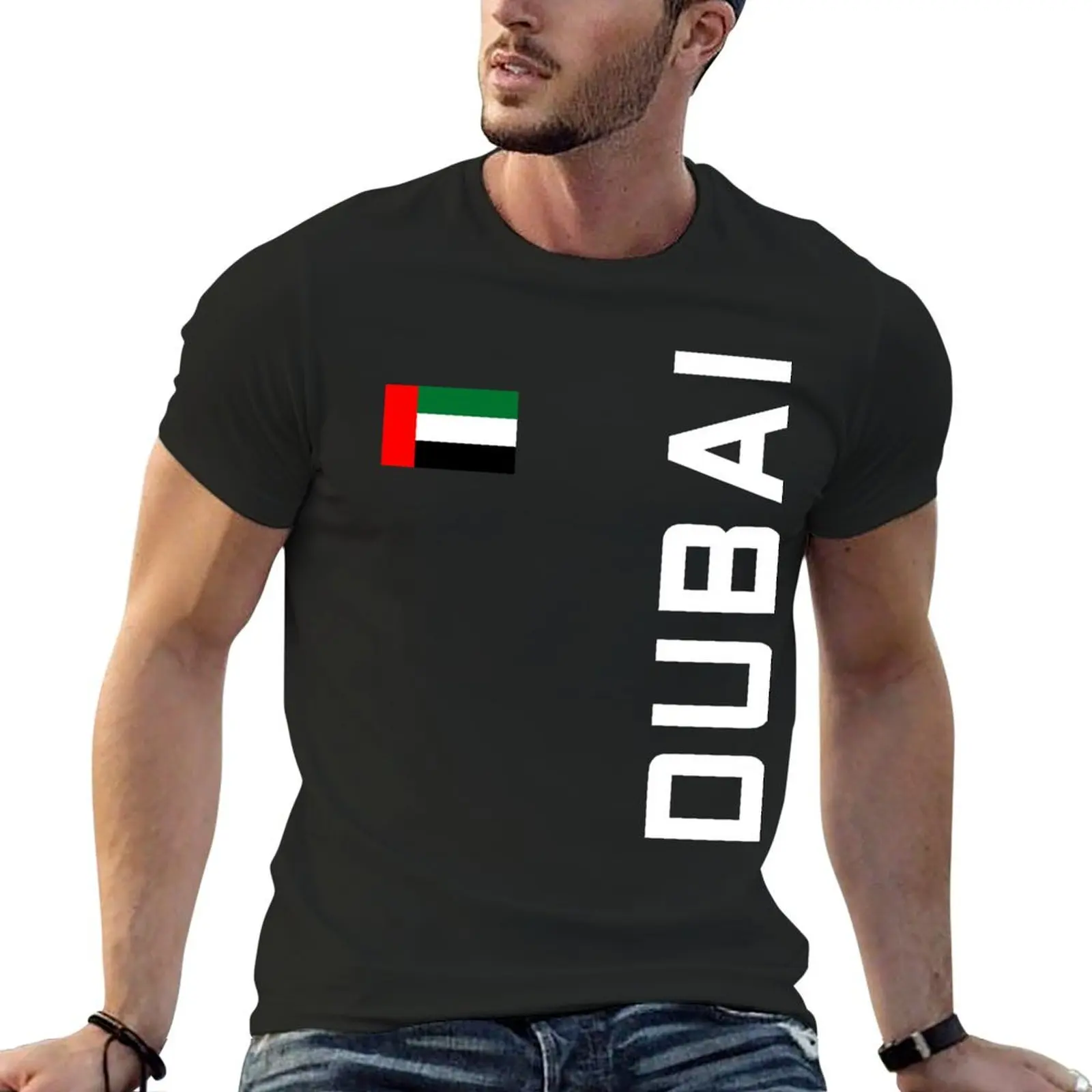 

DUBAI DUBAI T-shirt quick-drying aesthetic clothes oversized t shirt men