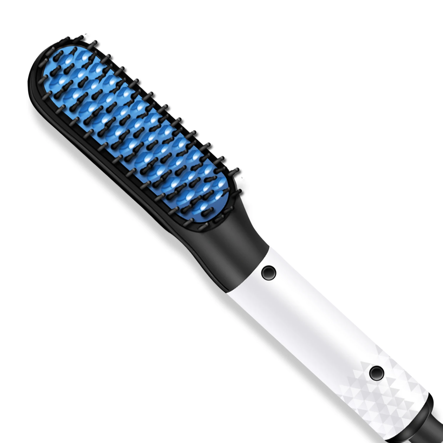 Portable Hair Straightening Brush Electric Hair Comb Beard styling Heating Hair Straightener Brush