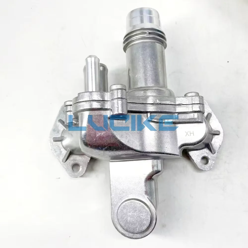 Aluminum thermostat housing kit for Land Range Rover Sport Discovery LR3 4 2.7 3.0 diesel Jaguar XF outlet pipe LR073372