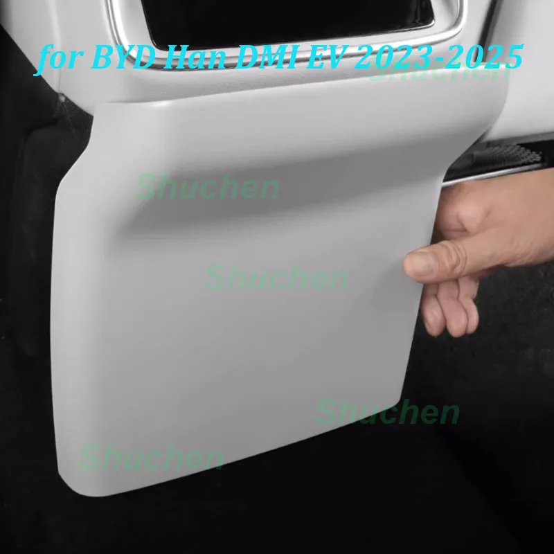 

Car Rear Air Outlet Anti-kick Cover for BYD Han DMI EV 2023-2025 Rear Air Conditioner ABS Protective Cover Interior Accessories