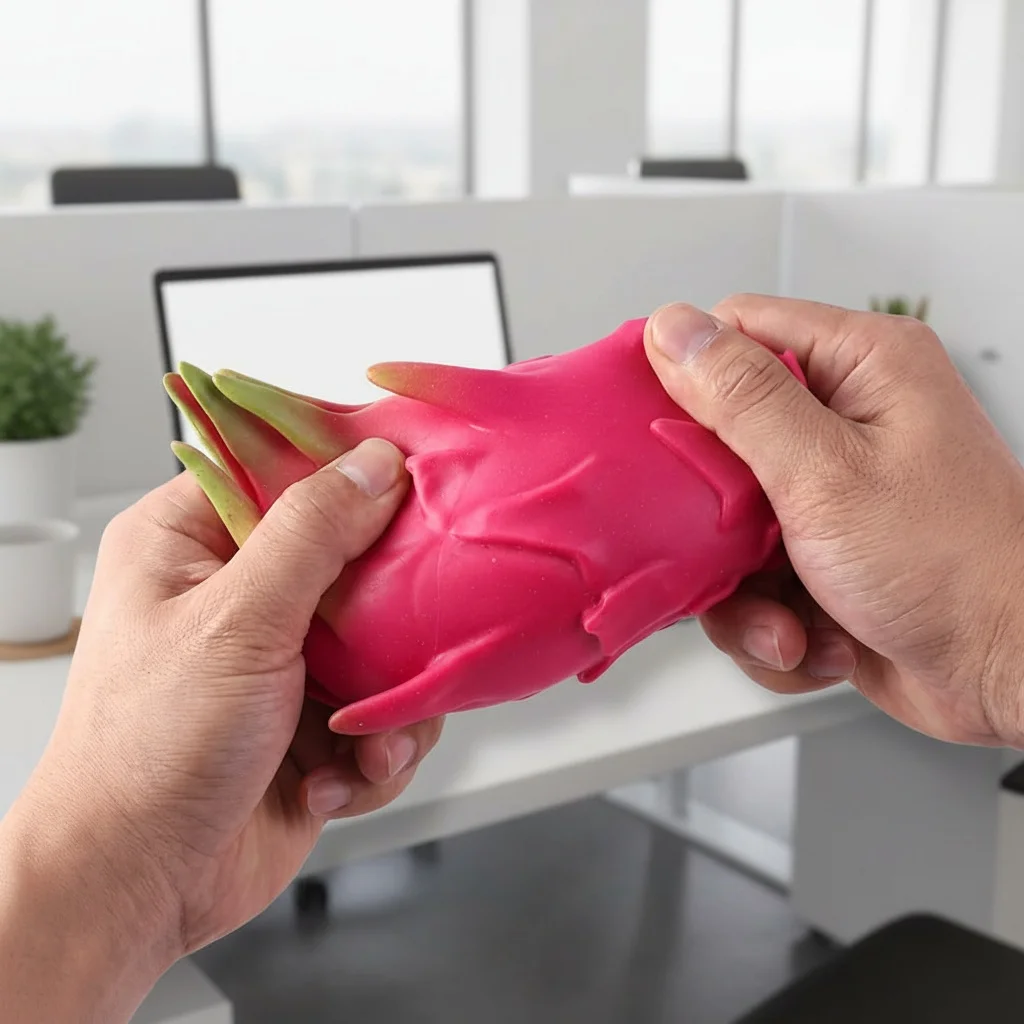 Slow Rising Stress Ball Stress Relieve Slow Rebound Soft Pinch Fidget Decompression Squeeze Toy for Adults Friends Gifts