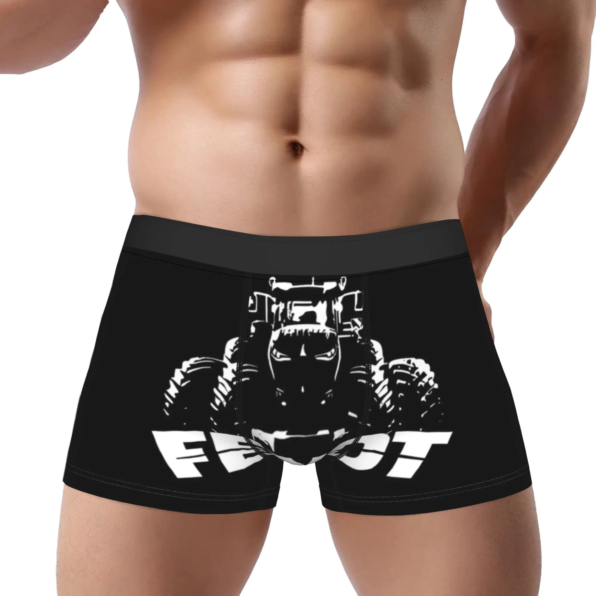 

Tractor Logo Fendt Underpants Homme Panties Man Underwear Ventilate Shorts Boxer Briefs