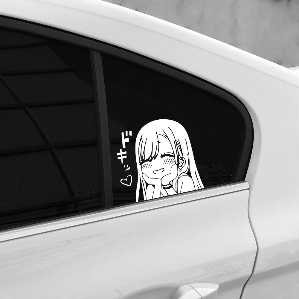 

Светоотражающие наклейки для автомобилей и мотоциклов, водонепроницаемые, милые виниловые наклейки с изображением девушки, декоративные наклейки из ПВХ для стайлинга кузова автомобиля, аксессуары для самостоятельного тюнинга