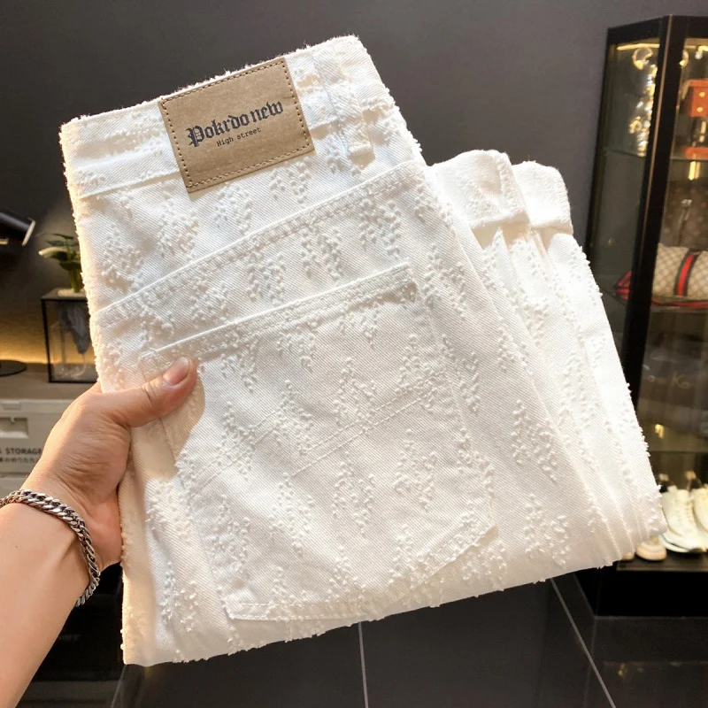 

American High Street Trendy Men's Clothing 2025 Autumn/Winter New Jeans Men's Loose Straight Pants