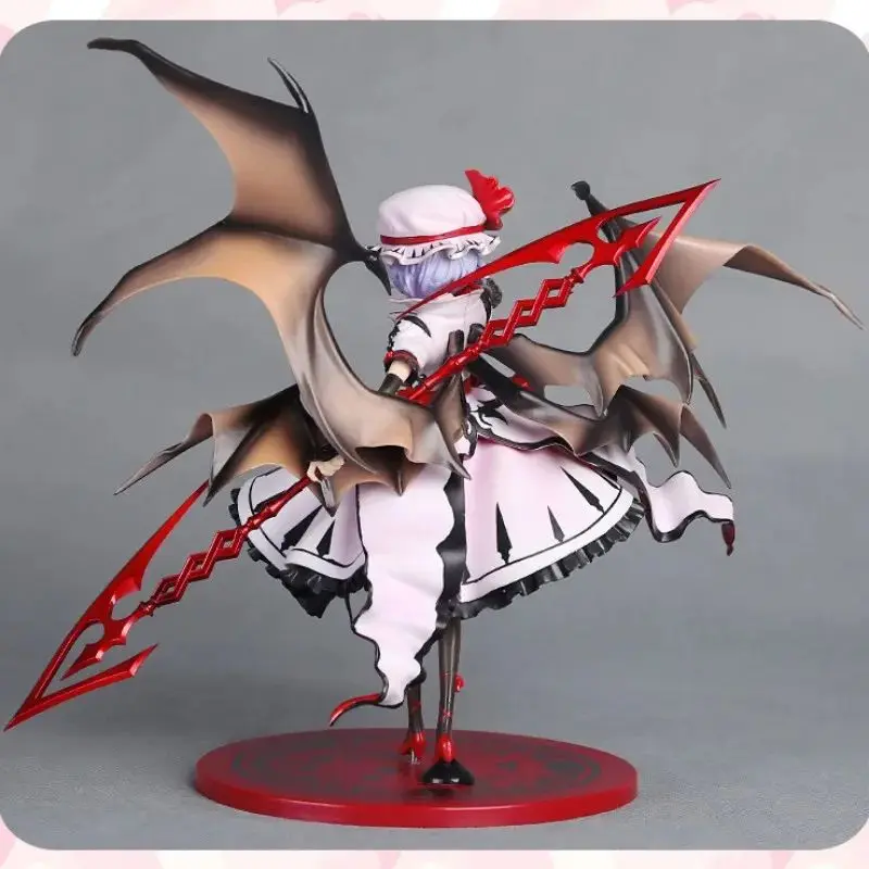 18cm Touhou Project Figure Remilia Scarlet Action Figures Standing Cute Girl Statue Ornament Doll Decoration Boys Birthday Gifts