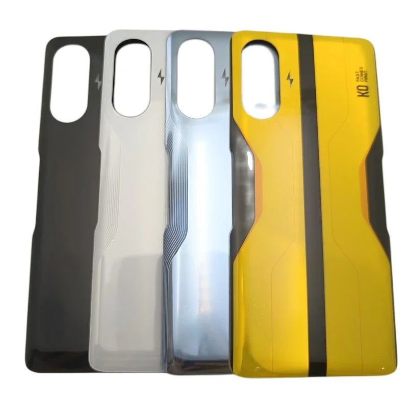 For Redmi K40 gaming back cover glass rear housing door case replacement for m2012k10c m2104k10ac