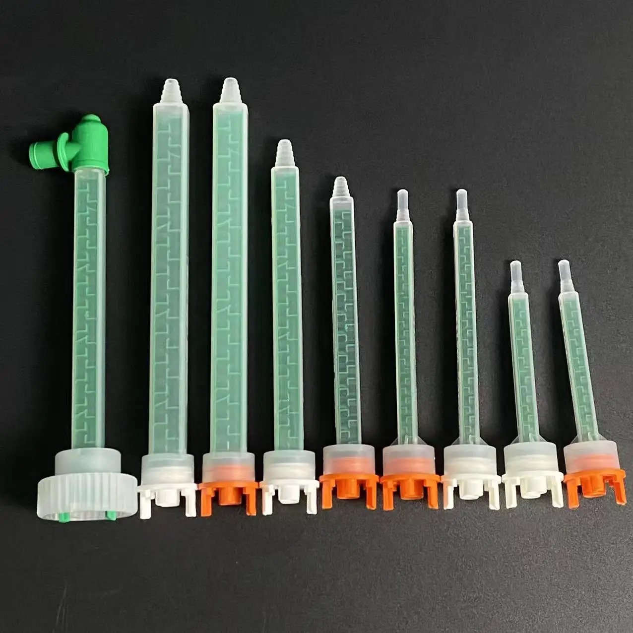 MFQ 08-24T Quadro Square Static Mixer Nozzle plastic mixing tips Mixing Equipment Processing