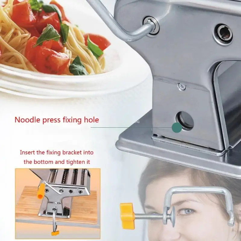Dropship Metal Tool Parts Handheld Accessories Handle Durable Pasta Machine Holder Replacement Fixing Maker Clip/Handle
