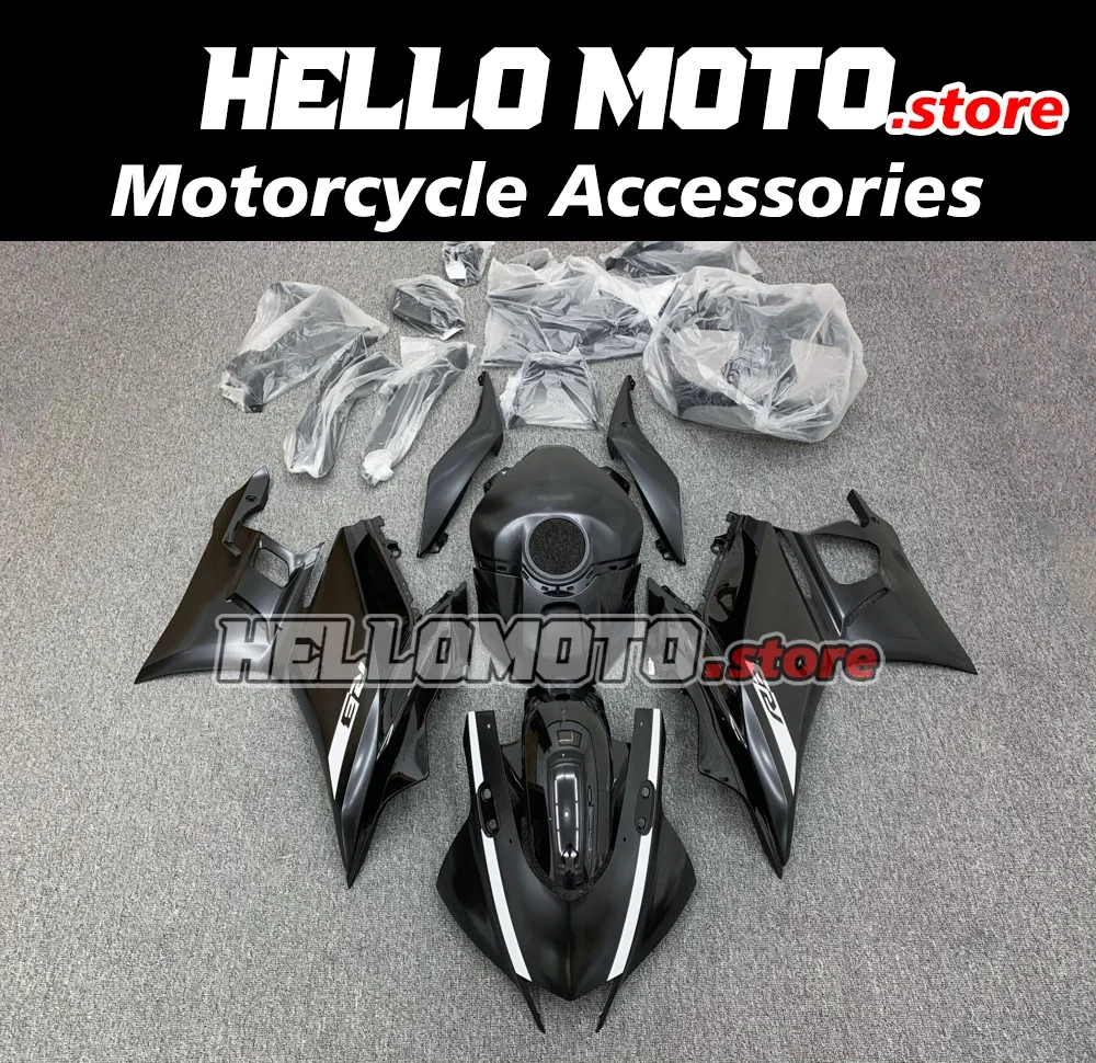 

Suitable for YZF-R3 YZF R3 R3M R25 2019 2020 2021 Motorcycle Shell Fairing Spoiler Bodywork Set ABS Injection Molding RH12