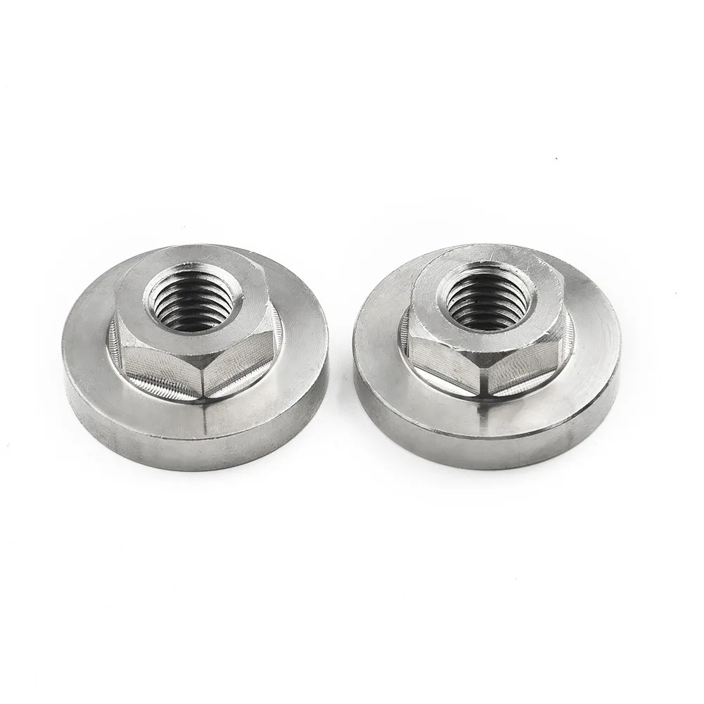 Non-slip Hex Nut Set Angle Grinder Nuts Tools Modification Accessories Replacement Stainless steel 30*17*8.5mm