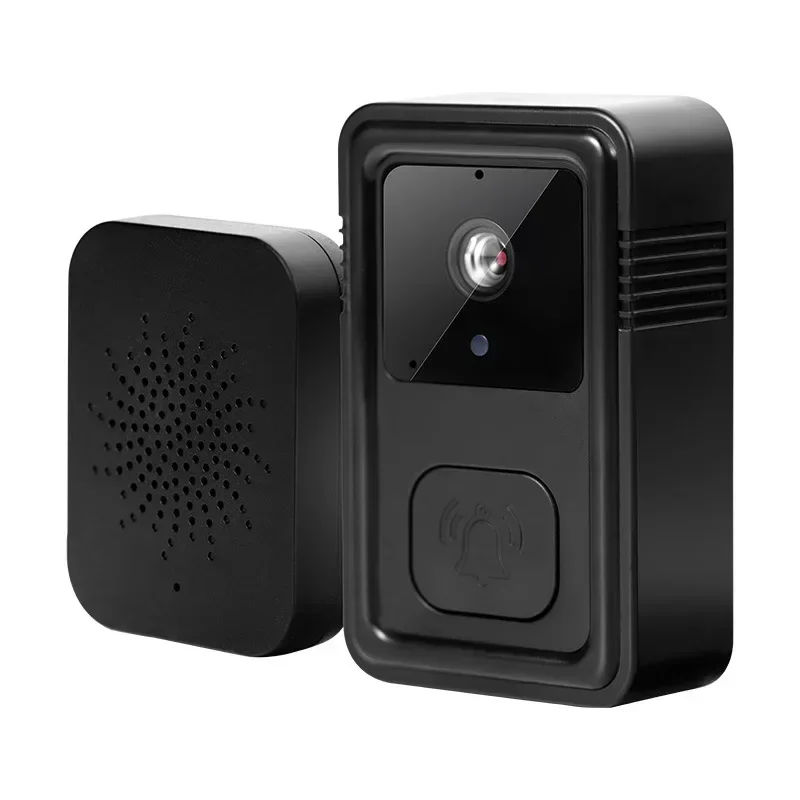 Wireless WiFi doorbell camera video two-way intercom doorbell, smart home voice conversion night vision security capture