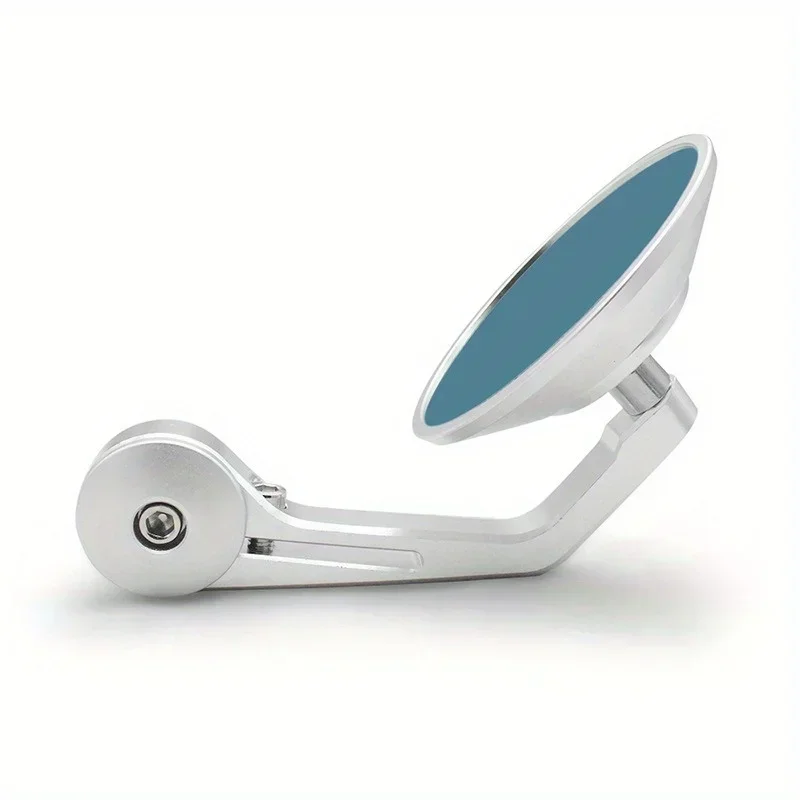 

Cafe Racer Style CNC Adjustable Motorcycle Handlebar Mirror - Flat Lens Design