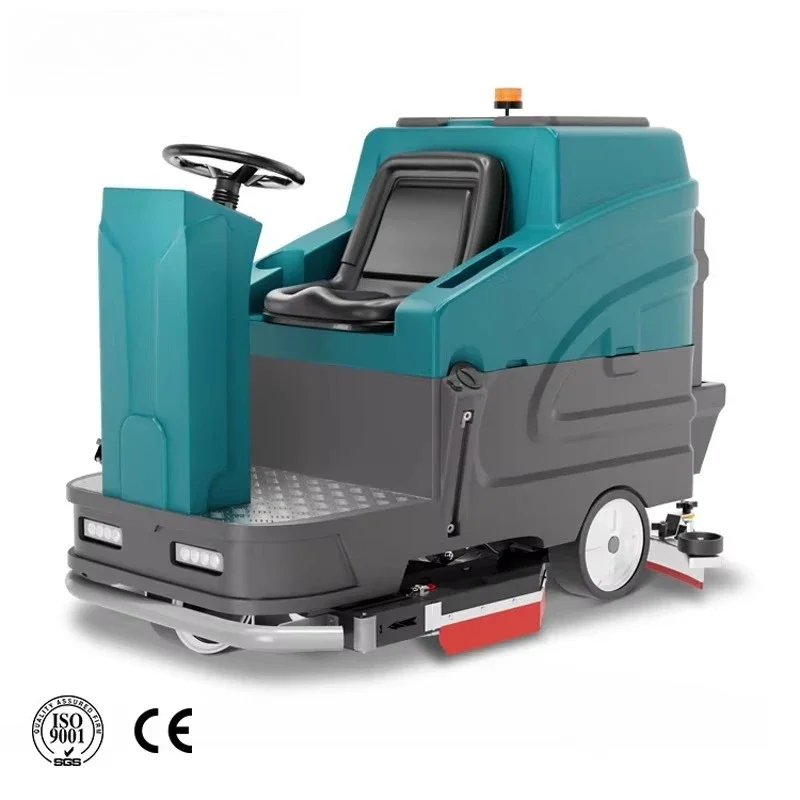 

GAOGE X86 High Productivity Industrial Commercial Battery Powered Rugged Durable Cleaning Machine Ride on Floor Scrubber With CE